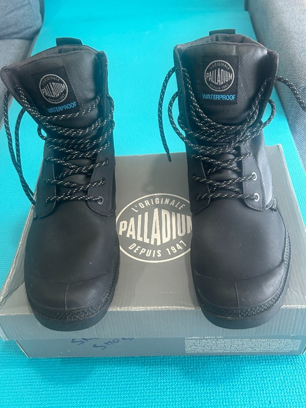 Palladium Pampa SC Shadow WPR Waterproof Boots Black Men’s US 12